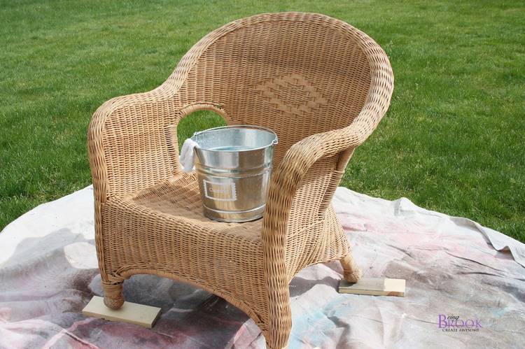 preparing your wicker canvas